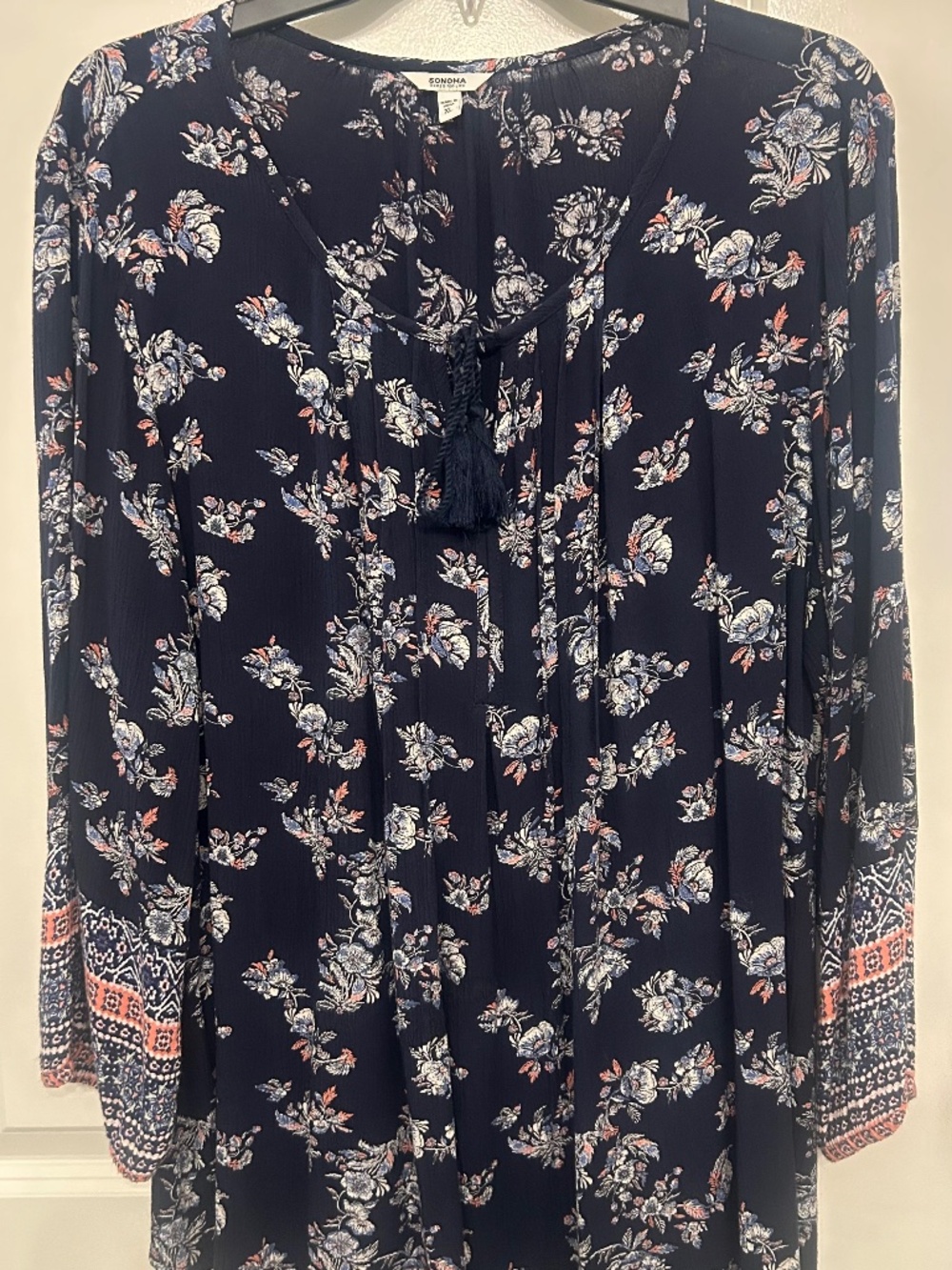 Ladies long sleeve blouse